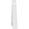 Ekena Millwork Archdale Architectural Grade PVC Gable Bracket, 60"W x 12 1/2"H x 2"D x 6"F, 5/12 Pitch GBP060X13X0206ARC00 - alternate 2